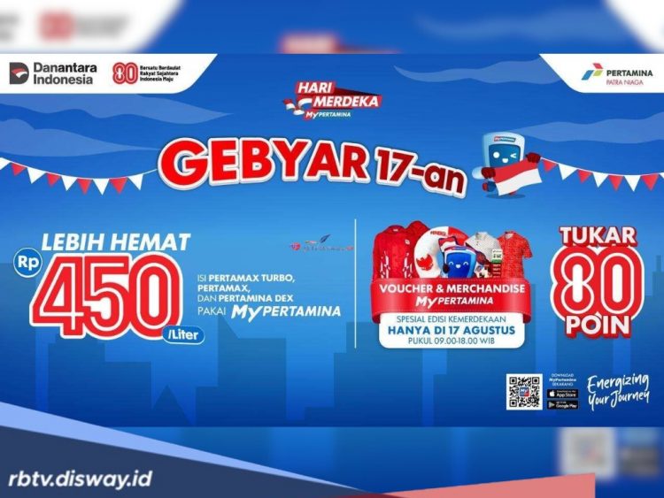 Isi BBM Pertamina Bikin Hemat, Manfaatkan Diskon Spesial HUT RI ke-80