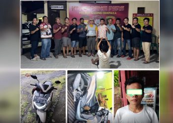 Residivis Kasus Penganiayaan Kembali Dibekuk Usai Mencuri Motor