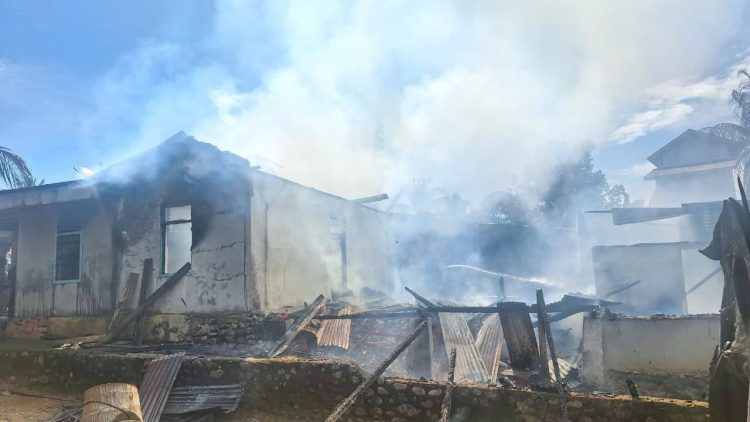 Peristiwa Kebakaran Hanguskan Rumah Warga di Desa Talang Baru Kabupaten Mukomuko