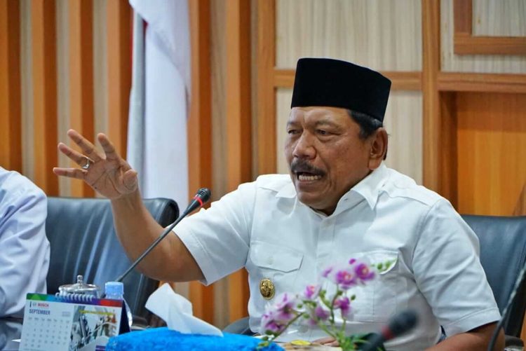 Wagub Mian Tanya Bapenda Tentang Progres Penarikan Pajak Alat Berat di Provinsi Bengkulu