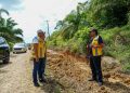 Wagub Mian Tinjau Progres Proyek Pembangunan Jalan Ketahun-Napal Putih