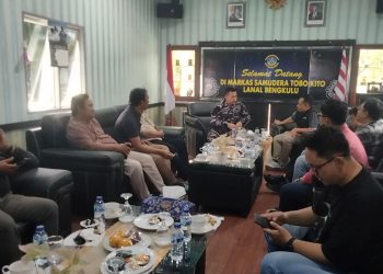 Lanal Bengkulu Pererat Kolaborasi dengan Media, Bangun Bengkulu Lebih Maju