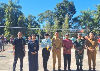 Kejari Mukomuko Gelar Turnamen Volly dan Domino Peringati Harla Kejaksaan