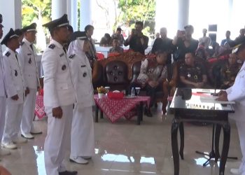 Perpanjangan Masa Jabatan, 14 Kepala Desa di Bengkulu Utara Kembali Dikukuhkan