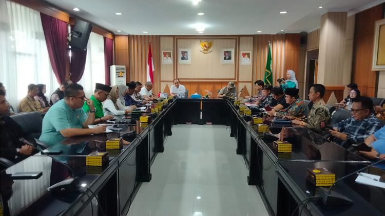 Pemprov Bengkulu Gelar Rapat Finalisasi Jalan Sehat Merah Putih