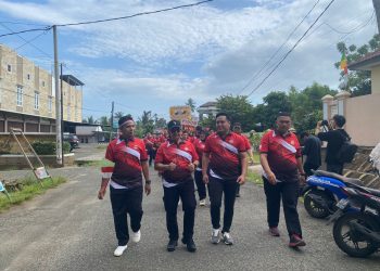 Kejari Bengkulu Selatan Gelar Olahraga Bersama dan Pasar Murah