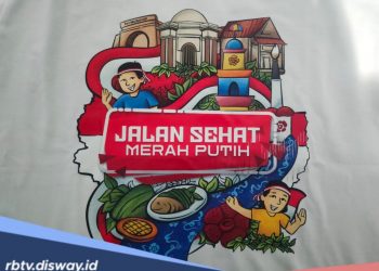 Yuk Ramaikan, Jalan Sehat Merah Putih Minggu Pagi di Pantai Panjang