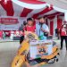 Pelajar SMPN 21 Kota Bengkulu Bawa Pulang Motor Listrik Baru dari Jalan Sehat Merah Putih