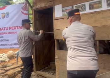 Pembangunan Rumah Khaira Dimulai, Peletakan Batu Pertama oleh Kapolda dan Bupati Seluma