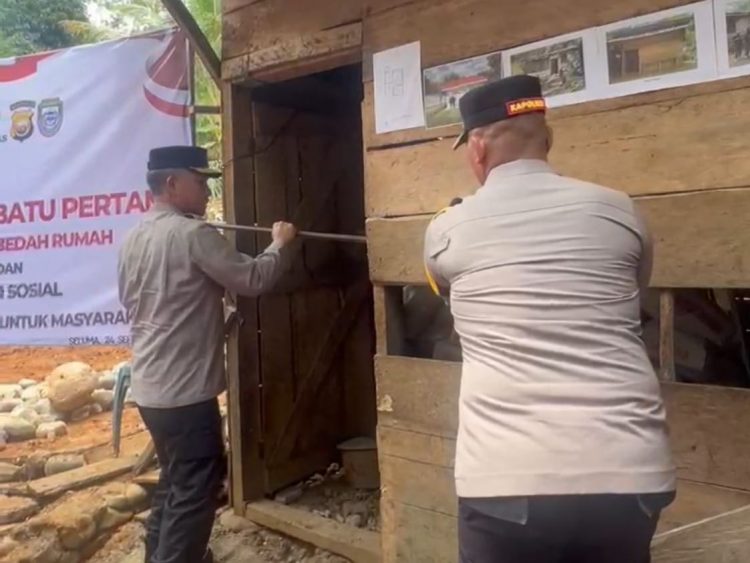 Pembangunan Rumah Khaira Dimulai, Peletakan Batu Pertama oleh Kapolda dan Bupati Seluma