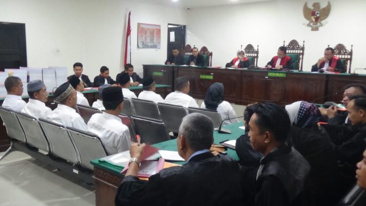 Sidang Perdana 10 Terdakwa Korupsi Setwan Kepahiang, Dijerat Pasal Berlapis
