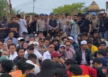 Aksi Unjuk Rasa Mahasiswa di DPRD Provinsi Bengkulu , Polda Terjunkan 1.000 Personel Gabungan