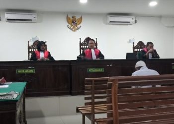 Sidang Perdana, Direktur Bumdes Lubuk Senai Dijerat Pasal Berlapis