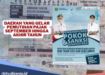 Ini Daftar Daerah yang Gelar Pemutihan Pajak Bulan September hingga Desember 2025