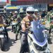 Polri TNI Serta Forkopimda Patroli Skala Besar Jaga Situasi Kamtibmas di Bengkulu