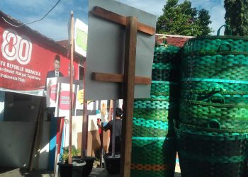 Dinas Pariwisata Bengkulu Bagikan 500 Unit Tong Sampah Gratis