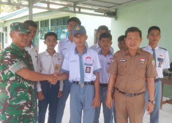 Usai Dibina Koramil 407-01 Pondok Kelapa, Siswa SMKN 2 Bengkulu Tengah Dikembalikan ke Sekolah