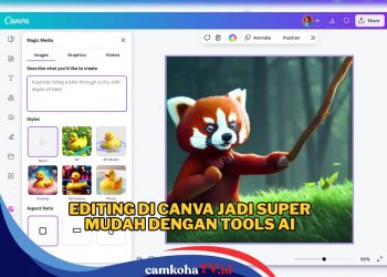 Lebih Mudah, Begini Cara Editing di Canva Pakai Tools AI, Hasilnya Keren
