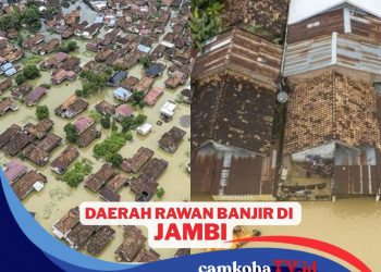 Lengkap, Ini Daftar Kecamatan di Provinsi Jambi Rawan Banjir