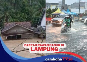 Musim Hujan Telah Tiba, Wilayah di Lampung Ini Mesti Waspada