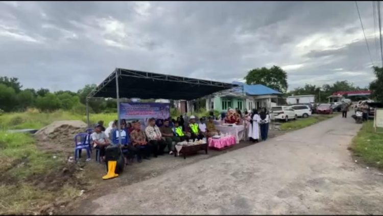 Pembangunan Jalan Villa Taman Surya, Belasan Tahun Dinantikan Warga sekarang Mulai Dikerjakan