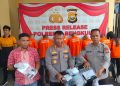 Kurang dari 1 Bulan, Polresta Bengkulu Ciduk 11 Pelaku Narkoba