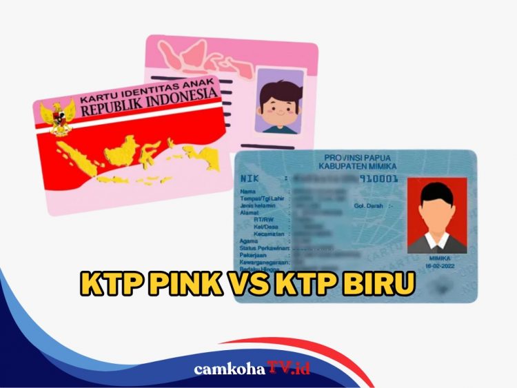 Apa Bedanya KTP Pink dan Biru? Ini Perbedaan dan Fungsinya