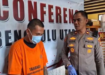 Polres Bengkulu Utara Tangkap Residivis yang Lagi Jualan Tawas Candu