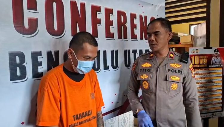 Polres Bengkulu Utara Tangkap Residivis yang Lagi Jualan Tawas Candu