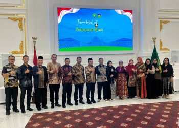 Malam Pisah Sambut Dandim 0407 di Balai Kota Merah Putih Bengkulu