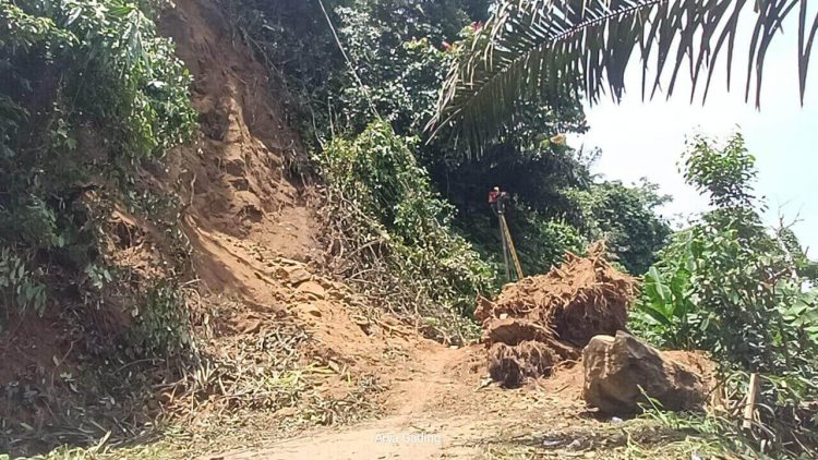 Longsor, Dua Desa di Kabupaten Seluma Sempat Terisolir