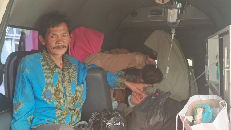 Badan Kurus dan Lemah, Khaira Balita Mengeluarkan Cacing dari Hidung dan Mulut Dirujuk ke RSMY Bengkulu