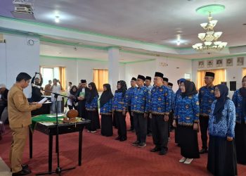 Mutasi Perdana di Pemkab Rejang Lebong, Berikut Daftar Pejabat yang Dilantik