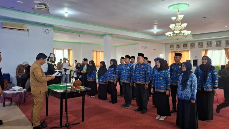Mutasi Perdana di Pemkab Rejang Lebong, Berikut Daftar Pejabat yang Dilantik