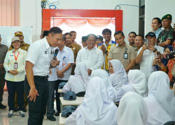 Menko AHY Tinjau Renovasi SRMA 6 Bengkulu