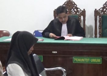 Korupsi Dana BOK, Mantan Bendahara Puskesmas Palak Bengkerung Dituntut 1,5 Tahun Penjara