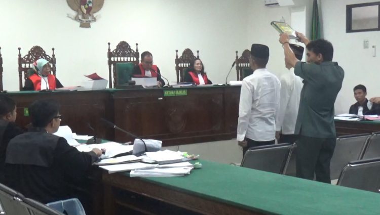 Mantan Kasatpol PP dan Bendahara Dituntut 6,6 Tahun Bui, Korupsi Honor TKS Pemkab Rejang Lebong