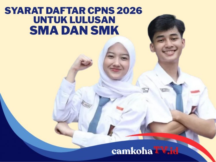 Siap-siap, Ini Syarat Daftar CPNS 2026 untuk Lulusan SMA dan SMK