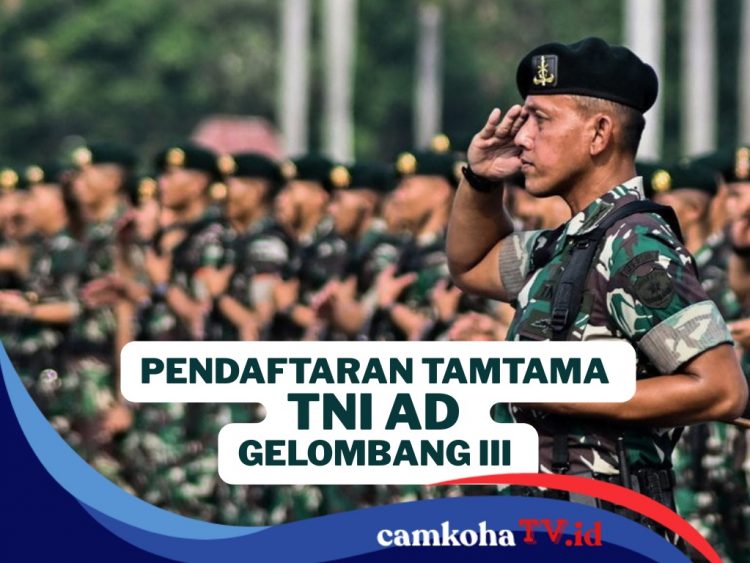 Segera Daftar Rekrutmen Tamtama TNI AD Gelombang III 2025, Ini Syarat Daftarnya