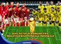 Duel Ketat di Ranking FIFA, Harimau Malaya Melesat Susul Timnnas Indonesia