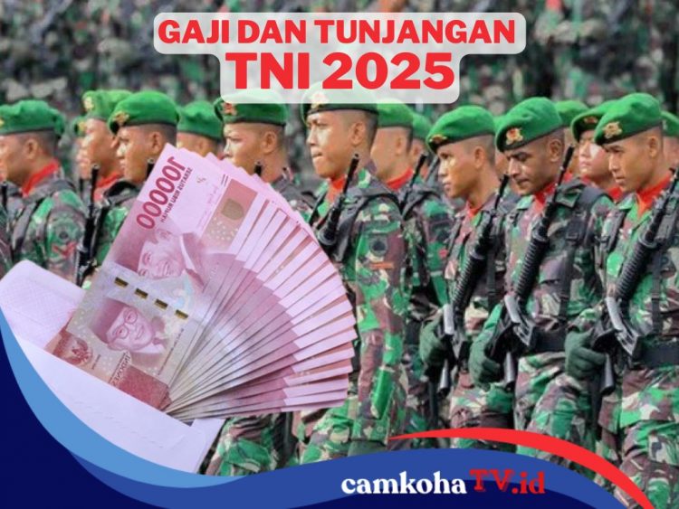 Bagi yang Penasaran, Ini Daftar Gaji TNI 2025 Lengkap dengan Tunjangannya