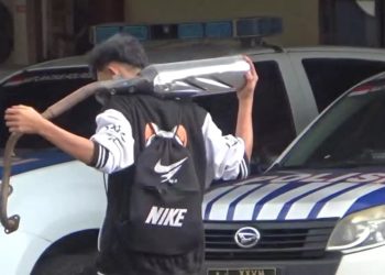 200 Unit Motor Knalpot Brong Diamankan Timsus Turjawali Satlantas Polres Kepahiang