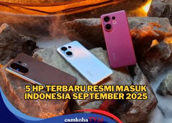 Deretan 5 HP Terbaru Resmi Masuk Indonesia September 2025, Baterai Super Awet Ditambah Kamera Canggih