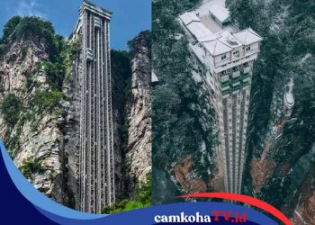 Bailong Elevator, Sampai ke Puncak Gunung Secepat Kedipan Mata, Berani Coba?