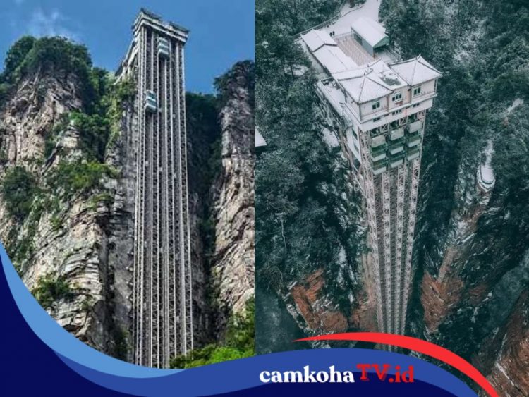 Bailong Elevator, Sampai ke Puncak Gunung Secepat Kedipan Mata, Berani Coba?