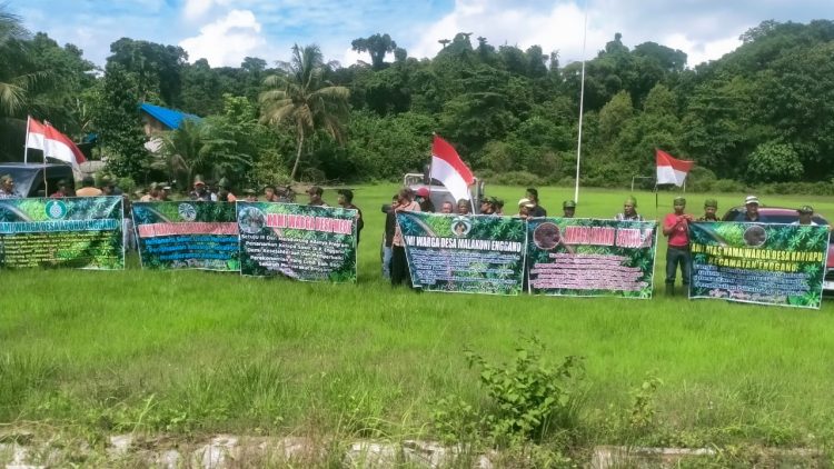 Pro Kontra Perkebunan Sawit di Pulau Enggano, Warga Pemilik Kebun Sawit Gelar Aksi Demo