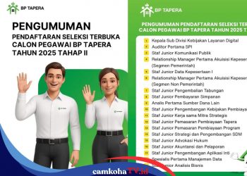 Gerak Cepat, Ada 19 Posisi Lowongan Kerja BP Tapera 2025, Lengkapi Persyaratannya