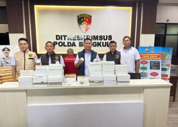Ditreskrimsus Polda Bengkulu Tangkap Penjual MCB Palsu Merek Masaki