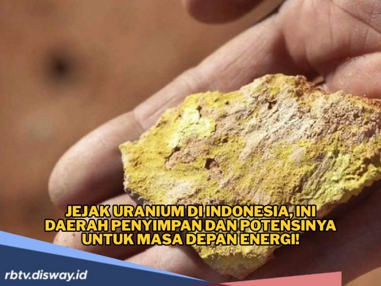 Jadi Penyumbang Bahan Utama Energi Nuklir, Ini Potensi dan Lokasi Cadangan Uranium di Indonesia