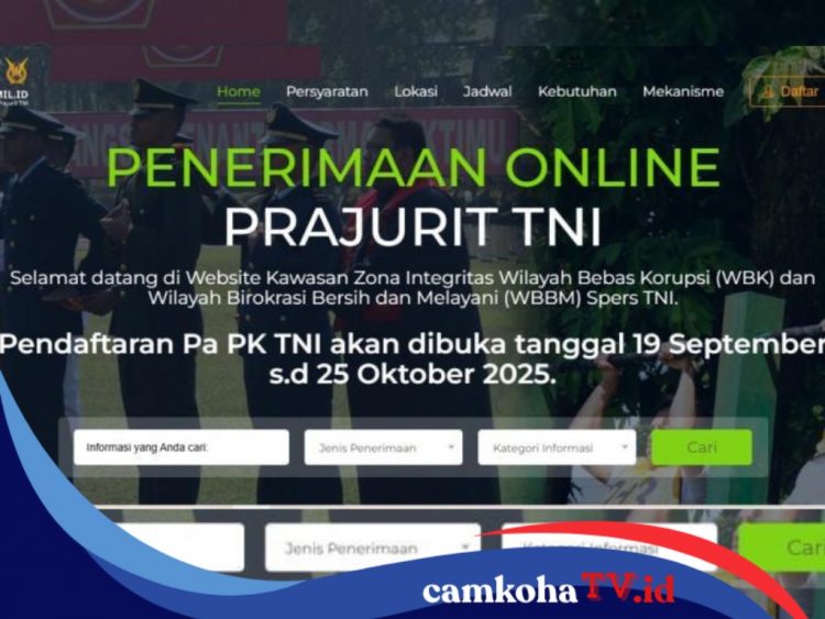 Daftar Alamat 44 Lokasi Rekrutmen Pa PK TNI 2025 Cek di Sini